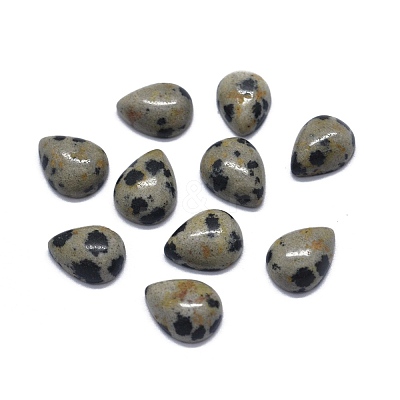 Natural Dalmatian Jasper Cabochons G-O175-22-11-1