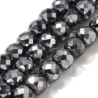 Terahertz Stone Beads Strands G-L613-C02-01-1