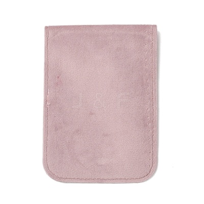 Velvet Jewelry Storage Pouches with Snap Button for Bracelets Necklaces Earrings ABAG-P013-01B-1