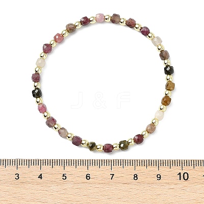 4Pcs 4 Styles Adjustable Natural Tourmalinated Quartz & Synthetic Hematite Bead Bracelets BJEW-JB14151-01-1
