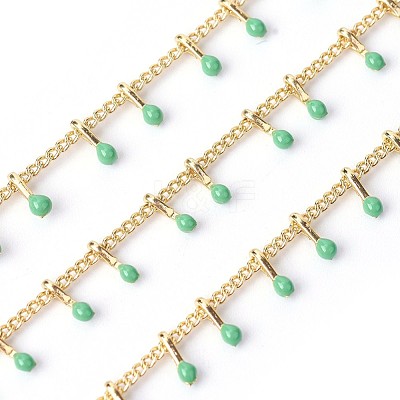 Handmade Enamel Beaded Chains CHC-P007-D07-1