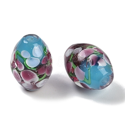 Handmade Lampwork Beads LAMP-I027-08A-1