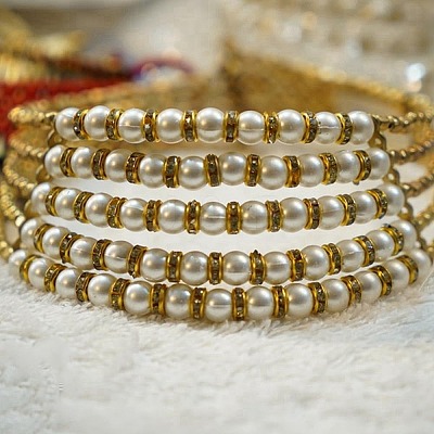 150Pcs 4 Styles Brass Rhinestone Spacer Beads RB-PH0001-66G-1