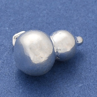 925 Sterling Silver Solid Gourd Charms STER-D300-07S-1