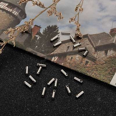 Tarnish Resistant 304 Stainless Steel Cord Ends STAS-E033-5-1