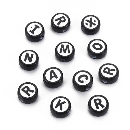 Opaque Acrylic Beads SACR-S275-01A-1