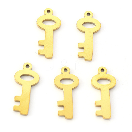 PVD Vacuum Plating 304 Stainless Steel Pendants STAS-N092-88G-1