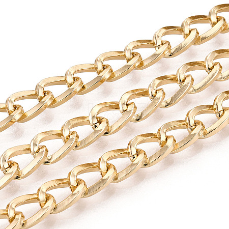 Aluminium Curb Chains CHA-N004-09G-1
