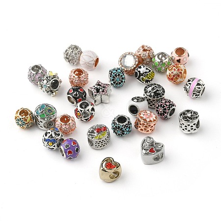 Alloy European Beads X-MPDL-S066-045-1