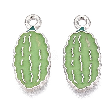 Alloy Enamel Pendants ENAM-Q003-13P-1