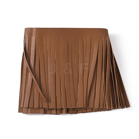 PU Imitation Leather Tassels Trimming DIY-WH0043-54C-03-1