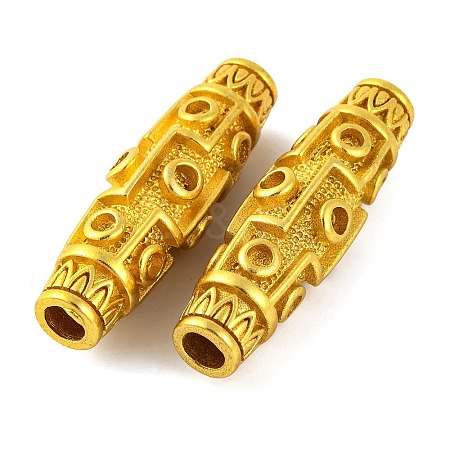 Brass European Beads KK-G502-18D-G-1