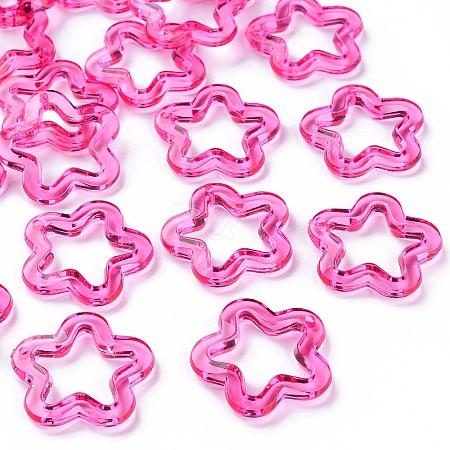 Transparent Acrylic Beads LS-MACR-S373-24-B04-1