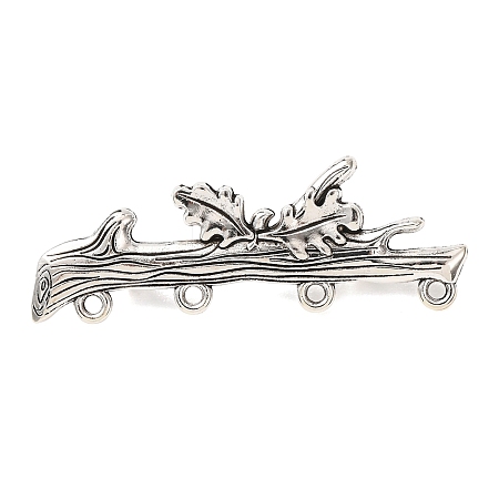 Branch Shaped Alloy Brooch Findings AL-G001-02AS-1