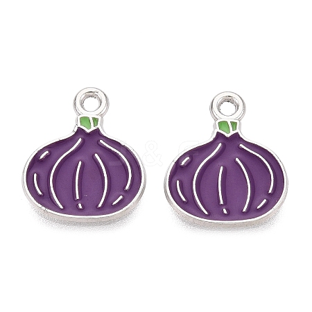 Alloy Enamel Pendants ENAM-Q003-03P-1