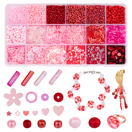  DIY Beads Jewelry Making Finding Kit DIY-NB0010-43-1