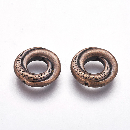 Tibetan Style Alloy Bead Frames LS-PALLOY-B914-R-1