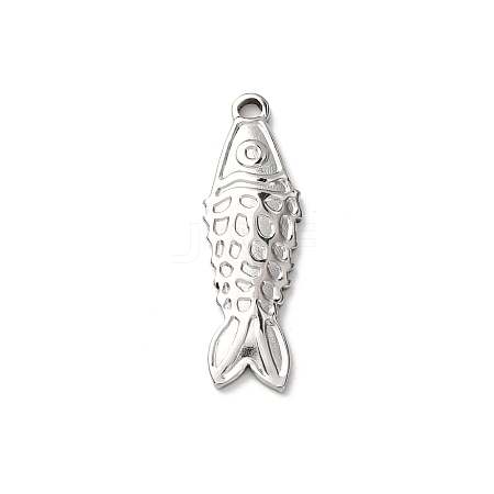 304 Stainless Steel Pendants STAS-I348-01P-01-1