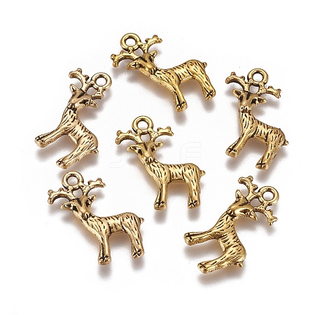 Tibetan Style Alloy Pendant LS-GLF11052Y-1