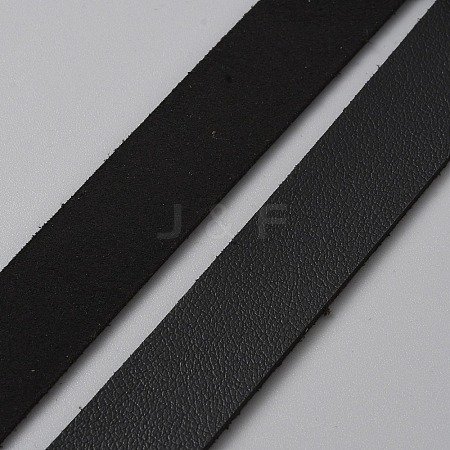10M Flat Imitation Leather Cord LC-WH0003-08D-01-1