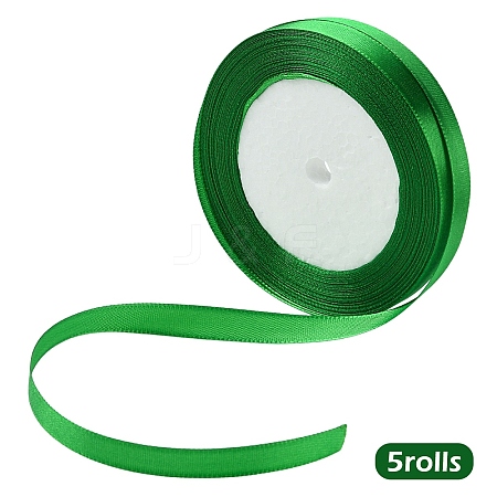 5 Roll Single Face Satin Ribbon SRIB-YW0001-03C-1