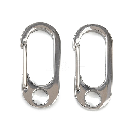 304 Stainless Steel Rock Climbing Carabiners STAS-B089-02D-P-1