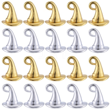 60Pcs 2 Colors Alloy Charms FIND-SC0009-71-1