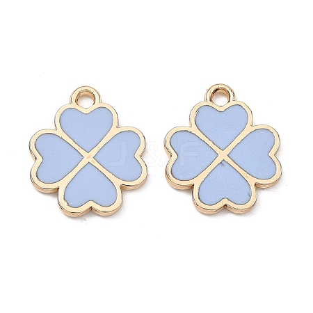 Alloy Enamel Pendants ENAM-G235-07G-02-1