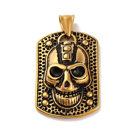 Halloween Theme 304 Stainless Steel Pendants STAS-U021-05AG-1