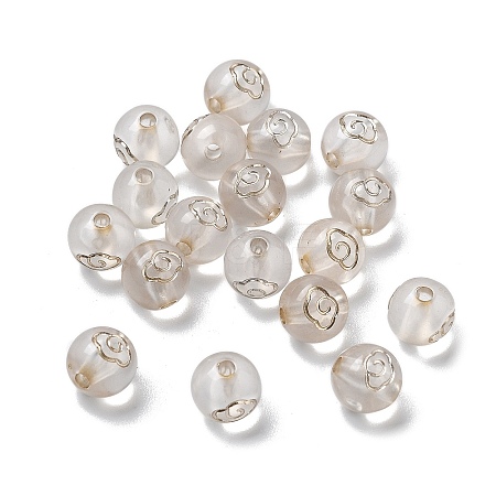 Plating Acrylic Beads LS-OACR-S042-05D-1