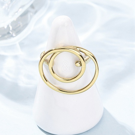 304 Stainless Steel Finger Rings RJEW-P177-01L-G-1