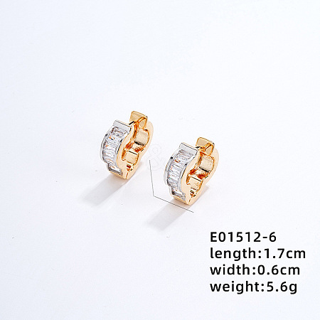 Brass Hoop Earrings WV4993-6-1