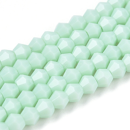 Opaque Solid Color Imitation Jade Glass Beads Strands LS-EGLA-A039-P2mm-D20-1