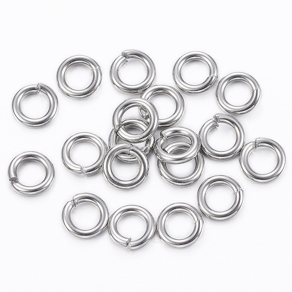 Wholesale Tarnish Resistant 304 Stainless Steel Open Jump Rings