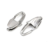304 Stainless Steel Lobster Claw Clasps STAS-B089-01F-P-2
