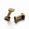Tibetan Style Antique Bronze Plated Alloy Letter Slide Charms PALLOY-J542-I-NF-1