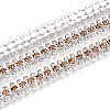 Iron Rhinestone Cup Chains CH-T006-04S-09-1