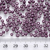 8/0 Baking Paint Glass Round Seed Beads SEED-S036-01B-18-3