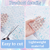 1M Polyester & PVC Sequined Mesh Fabric DIY-CY0003-54C-6