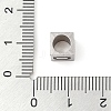 Tarnish Resistant 201 Stainless Steel European Beads LS-STAS-M058-01D-P-3