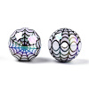 UV Plating Opaque Acrylic Beads OACR-T028-69B-2