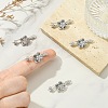 SHEGRACE Bras & Cubic Zirconia Snap Clasps XGRQ5F846-813P-4