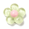 Translucent Resin Cabochons X-RESI-C034-04-2