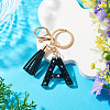 1Pc Resin Letter Keychains KEYC-TADJ0001-09A-4