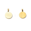 PVD Vacuum Plating 304 Stainless Steel with White Shell Pendants STAS-G268-01E-G-4
