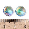 Glass Rhinestone Cabochons RGLA-L029-10B-SPLA-3