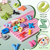 26pcs 26 Styles Plastic Cabochons FIND-TA0004-70-5