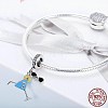 925 Sterling Silver European Dangle Charms MPDL-BB71003-A-4