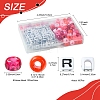 Transparent & Opaque Acrylic Beads KY-FS0001-26D-4