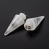 Natural Quartz Crystal Pendants G-K311-47I-2
